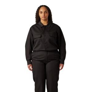 Rosa Rugosa XL Gwynne Black Long Sleeve Shirt Size *Altered*
